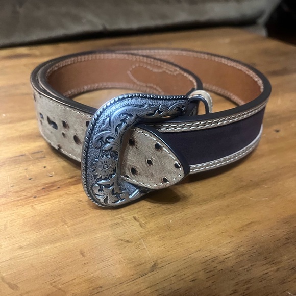 Roper Accessories - Roper Women’s Ostrich Belt